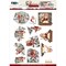 Find It Trading Amy Design 3D Punchout Sheet-Snowy Christmas - Snowy Santa